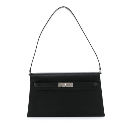 Hermes Chevre Chamkila Kelly Elan Black 1 of 11