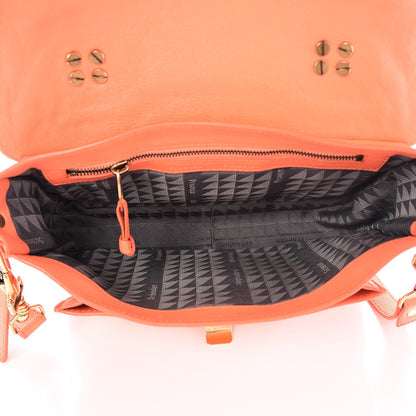 Proenza Schouler Lambskin Tiny PS1 Satchel Grapefruit 6 of 9