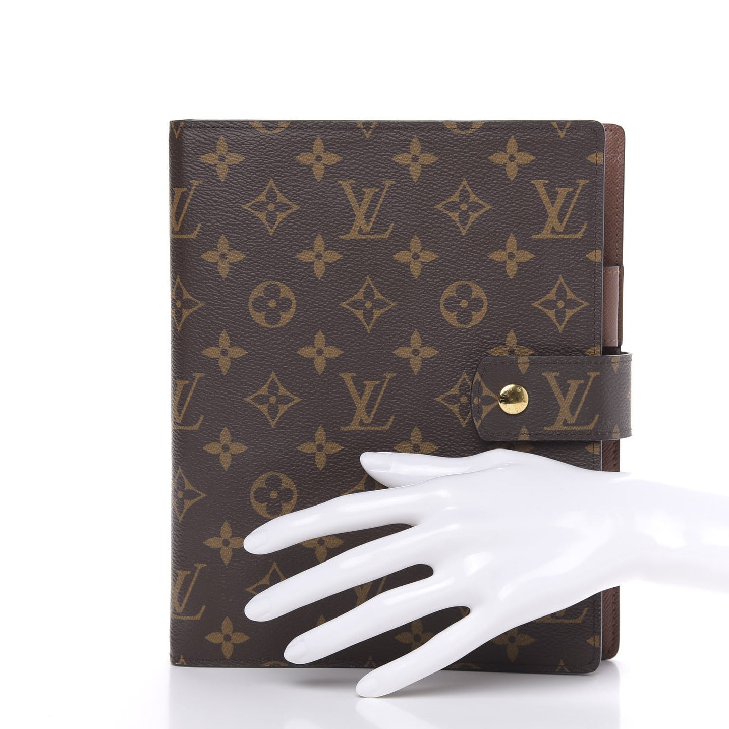 Monogram Large Ring Agenda Cover