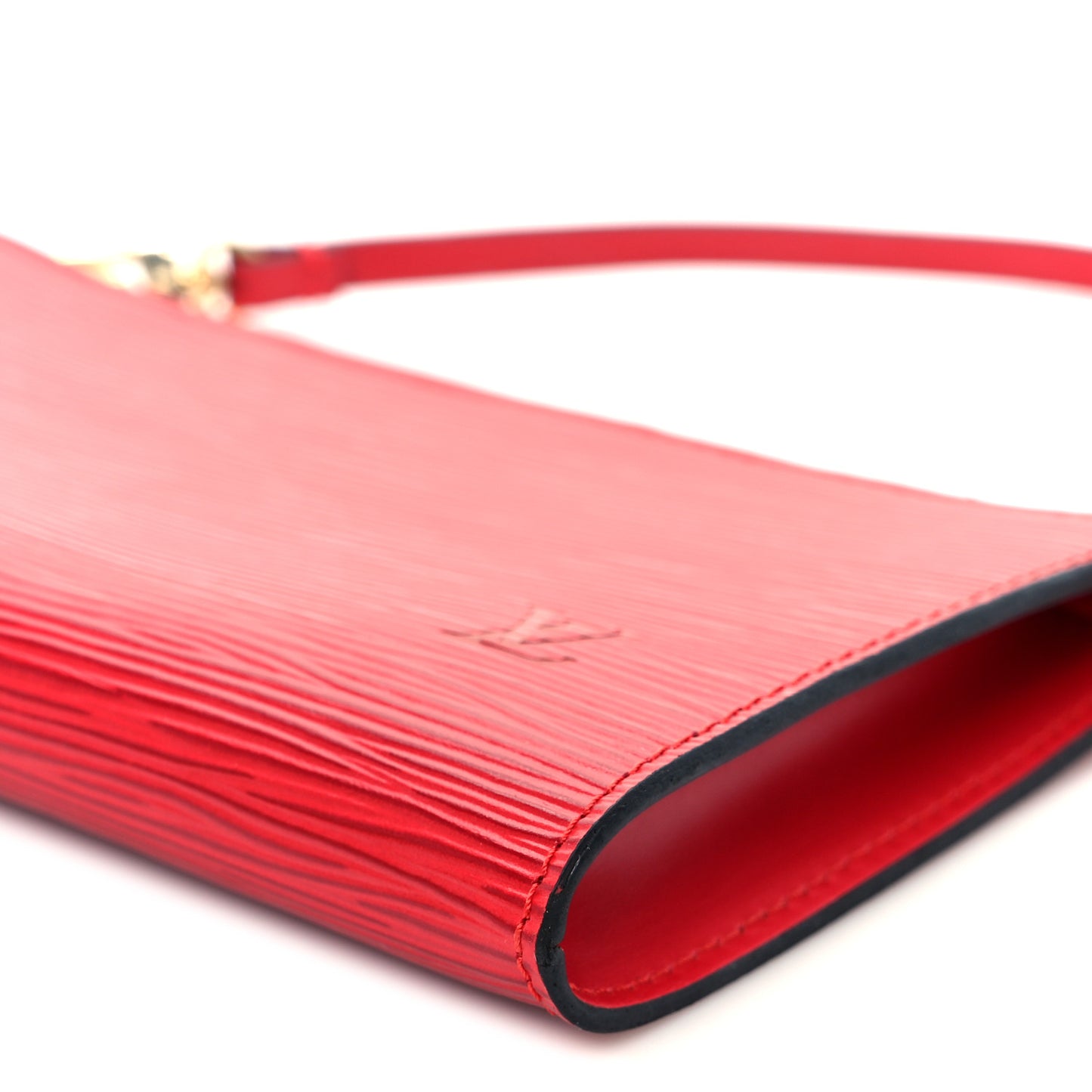 Epi Pochette Accessories 21 Castillan Red