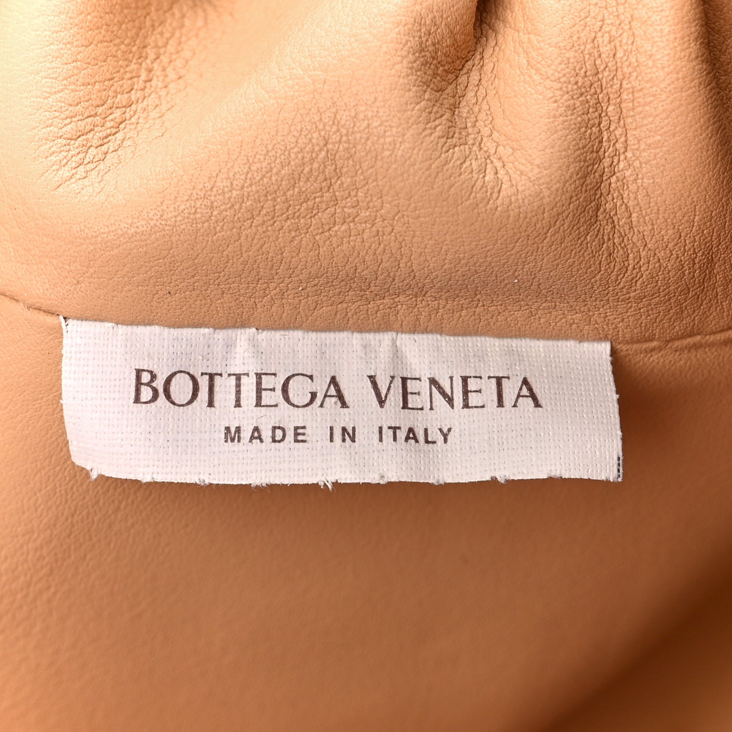 Butter Calfskin The Mini Pouch Almond