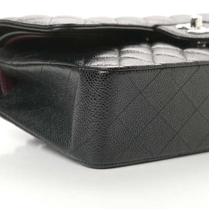 Chanel Caviar Quilted Medium Double Flap Black 9 of 11