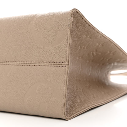 Louis Vuitton Empreinte Monogram Giant Onthego MM Tourterelle 9 of 9