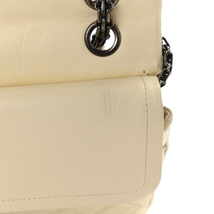 Chanel Aged Calfskin Quilted 2.55 Reissue 226 Flap White 13 of 13