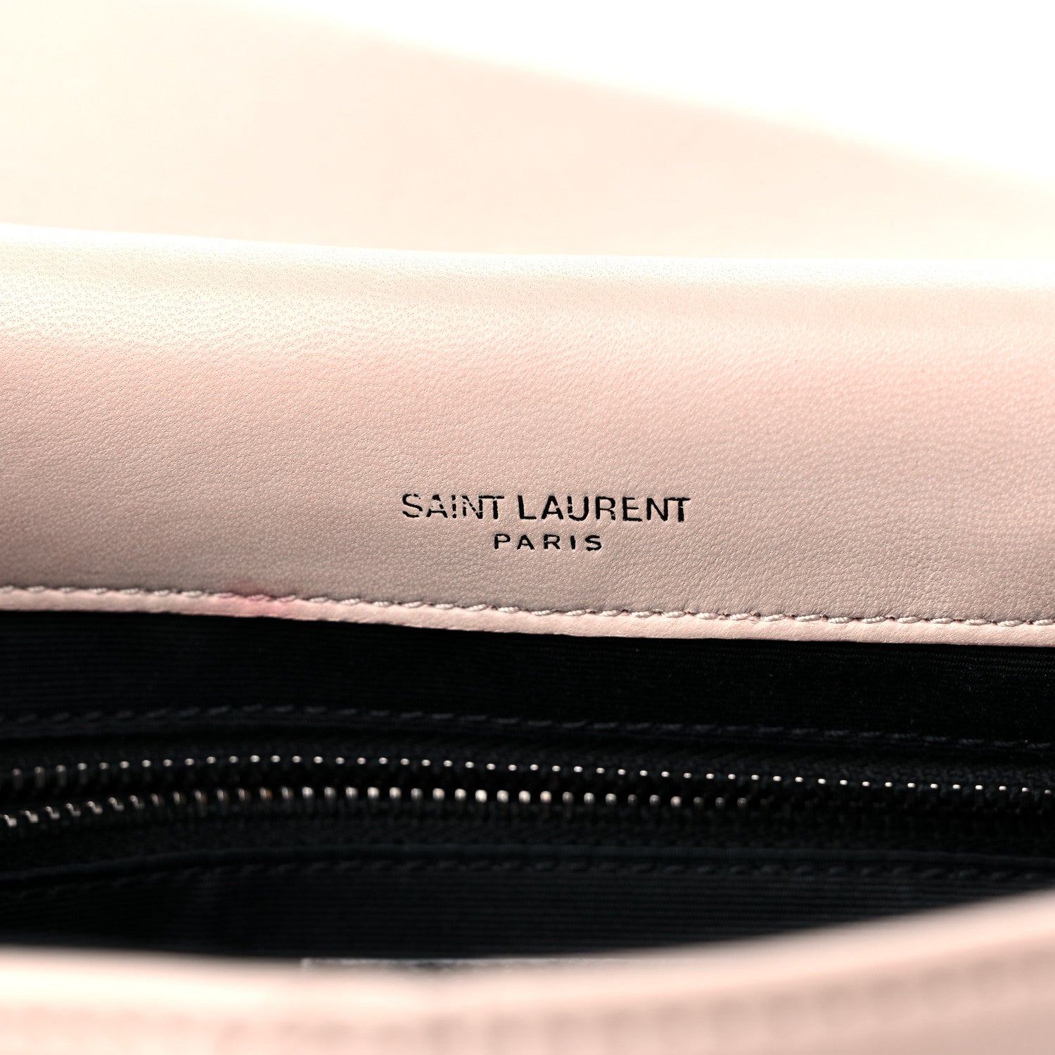 Saint Laurent Lambskin Patchwork Monogram Medium Jamie Marble Pink 7 of 17