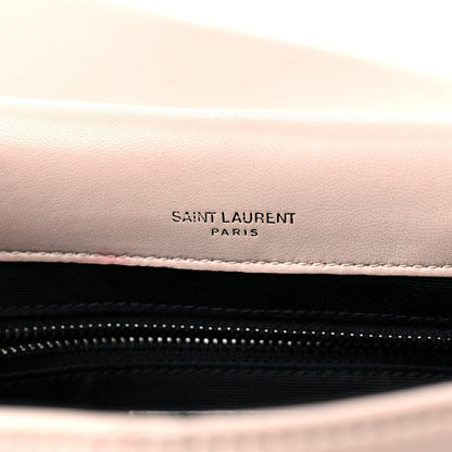 Saint Laurent Lambskin Patchwork Monogram Medium Jamie Marble Pink 7 of 17