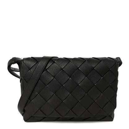 Bottega Veneta Grained Calfskin Intreccio Large Diago Crossbody Bag Fondant 1 of 11