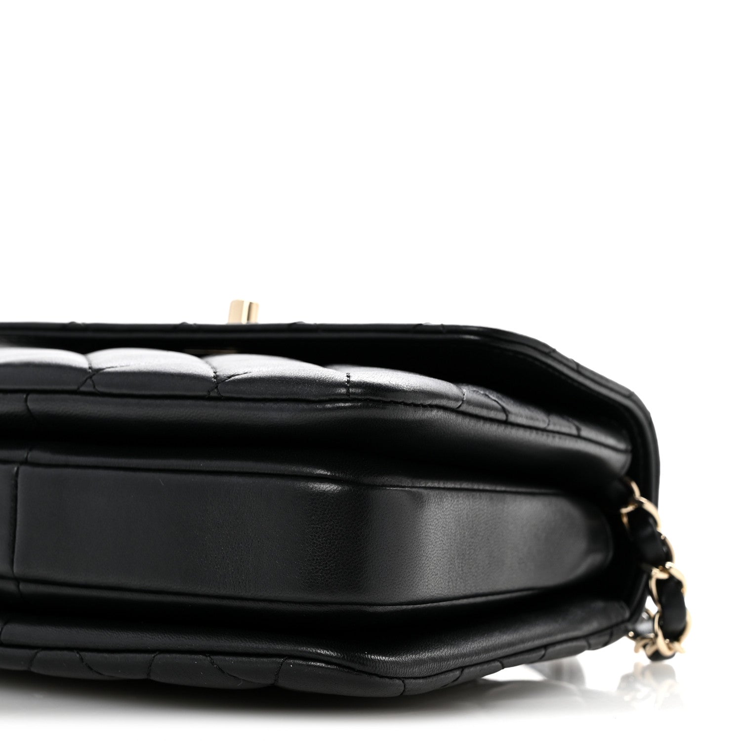 Chanel Lambskin Quilted Small Trendy CC Dual Handle Flap Bag Black 10 of 13
