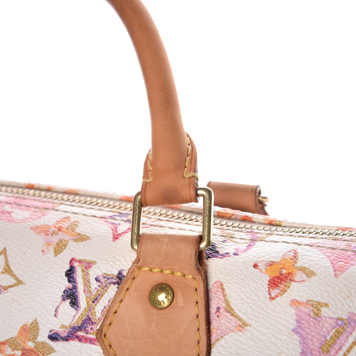 Louis Vuitton Watercolor Aquarelle Speedy 35 White 11 of 15