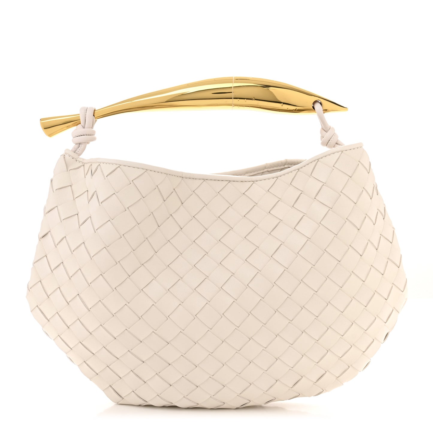 Nappa Intrecciato Sardine Bag Chalk