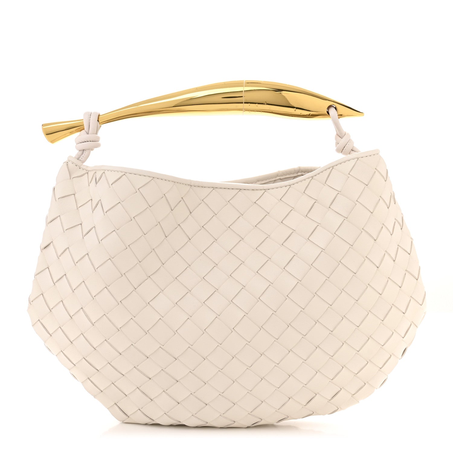 Bottega Veneta Nappa Intrecciato Sardine Bag Chalk 1 of 12