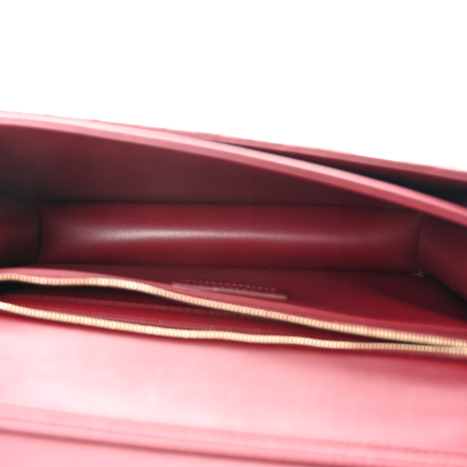 Christian Dior Lambskin Cannage My Dior Top Handle Bag Burgundy 5 of 10