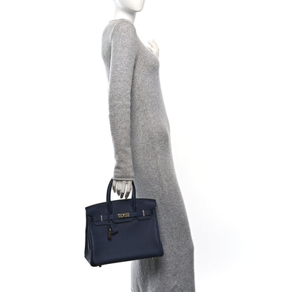 Hermes Togo Birkin 30 Bleu Nuit 2 of 11