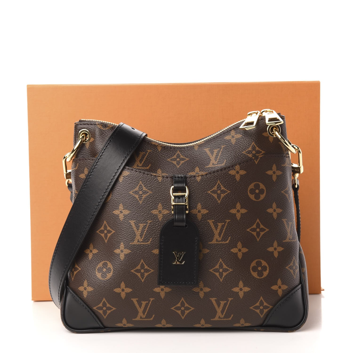 Louis Vuitton Monogram Odeon PM Black 11 of 11