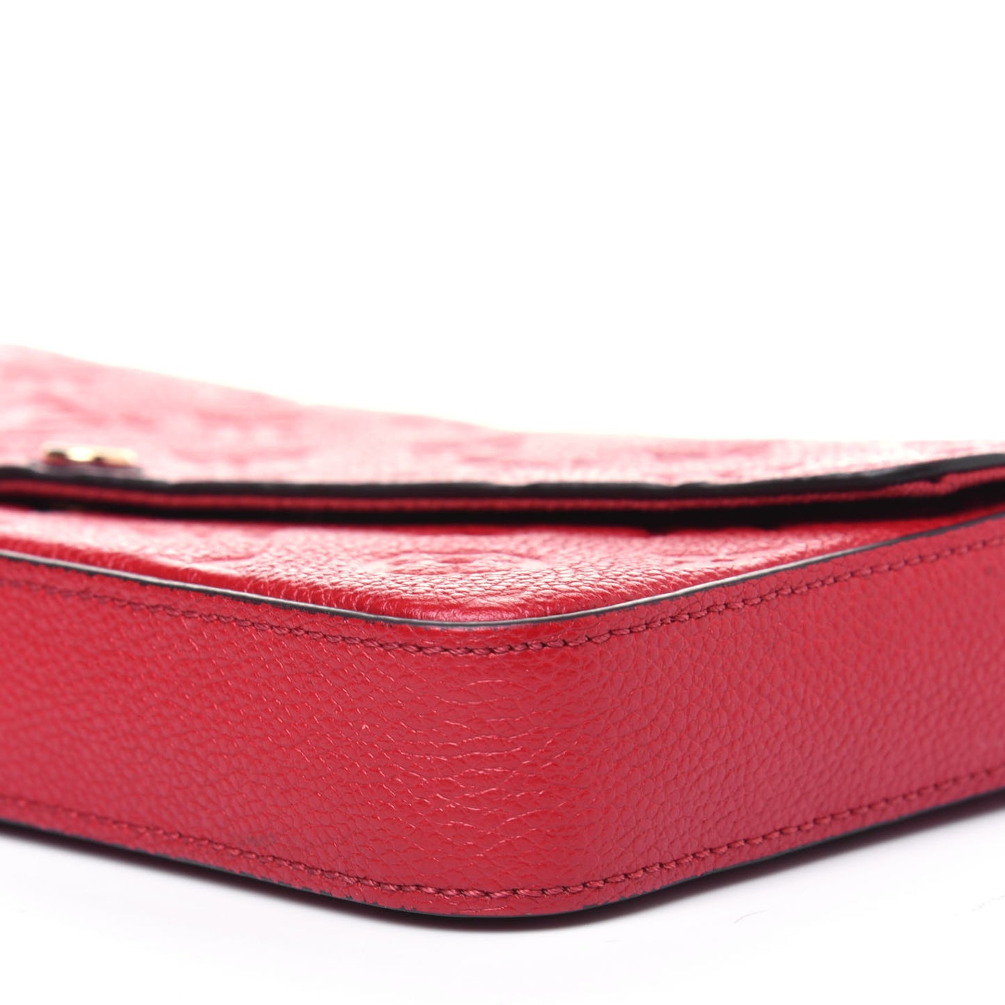 Empreinte Pochette Felicie Chain Wallet Scarlet