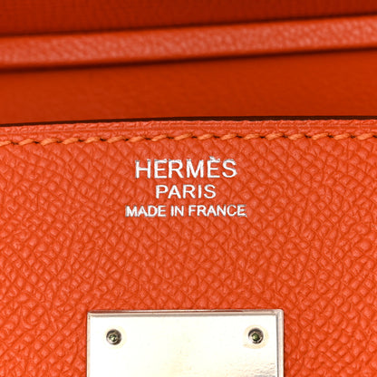 Hermes Epsom Birkin 30 Orange Poppy 6 of 13