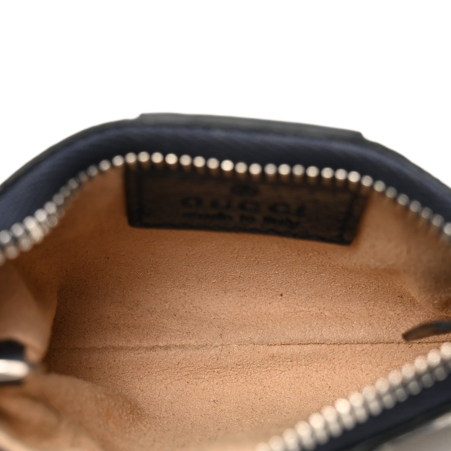 Gucci GG Supreme Monogram Web Ophidia Key Case Beige Blue 5 of 6