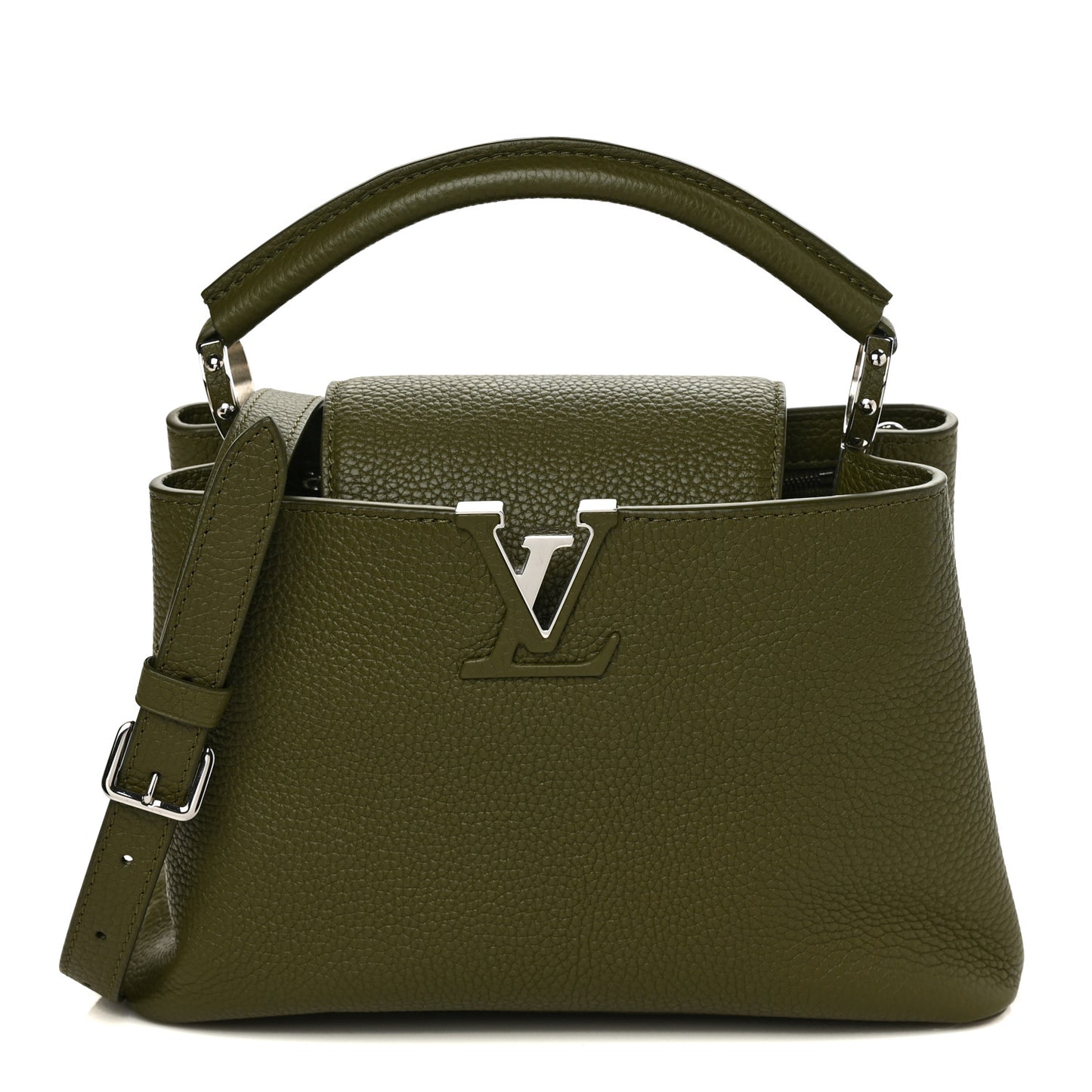 Taurillon Capucines BB Khaki