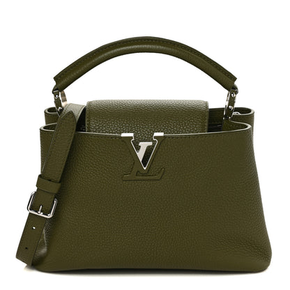 Louis Vuitton Taurillon Capucines BB Khaki 1 of 7