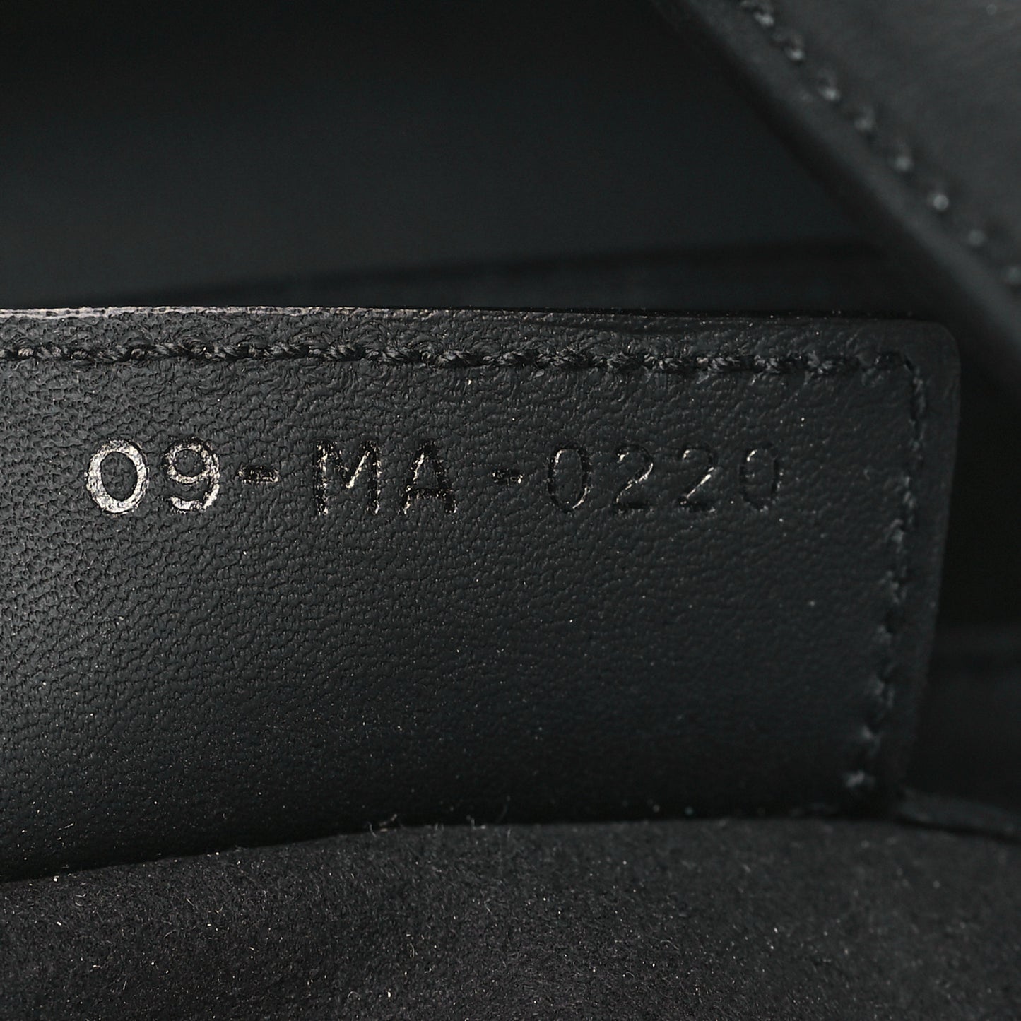 Ultra Matte Calfskin Saddle Bag Black