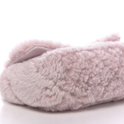 Chanel Shearling Sheepskin Medium 19 Flap Light Pink 8 of 11