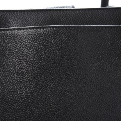 Chanel Calfskin Cerf Executive Shopper Tote Black 13 of 15