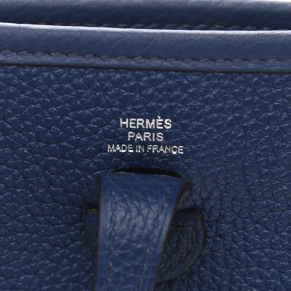 Hermes Taurillon Maurice Amazone Evelyne TPM Bleu Saphir Blue Indigo 6 of 11