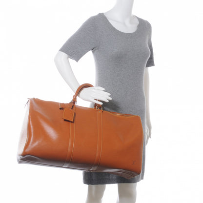 Louis Vuitton Epi Keepall 55 Cipango 2 of 9