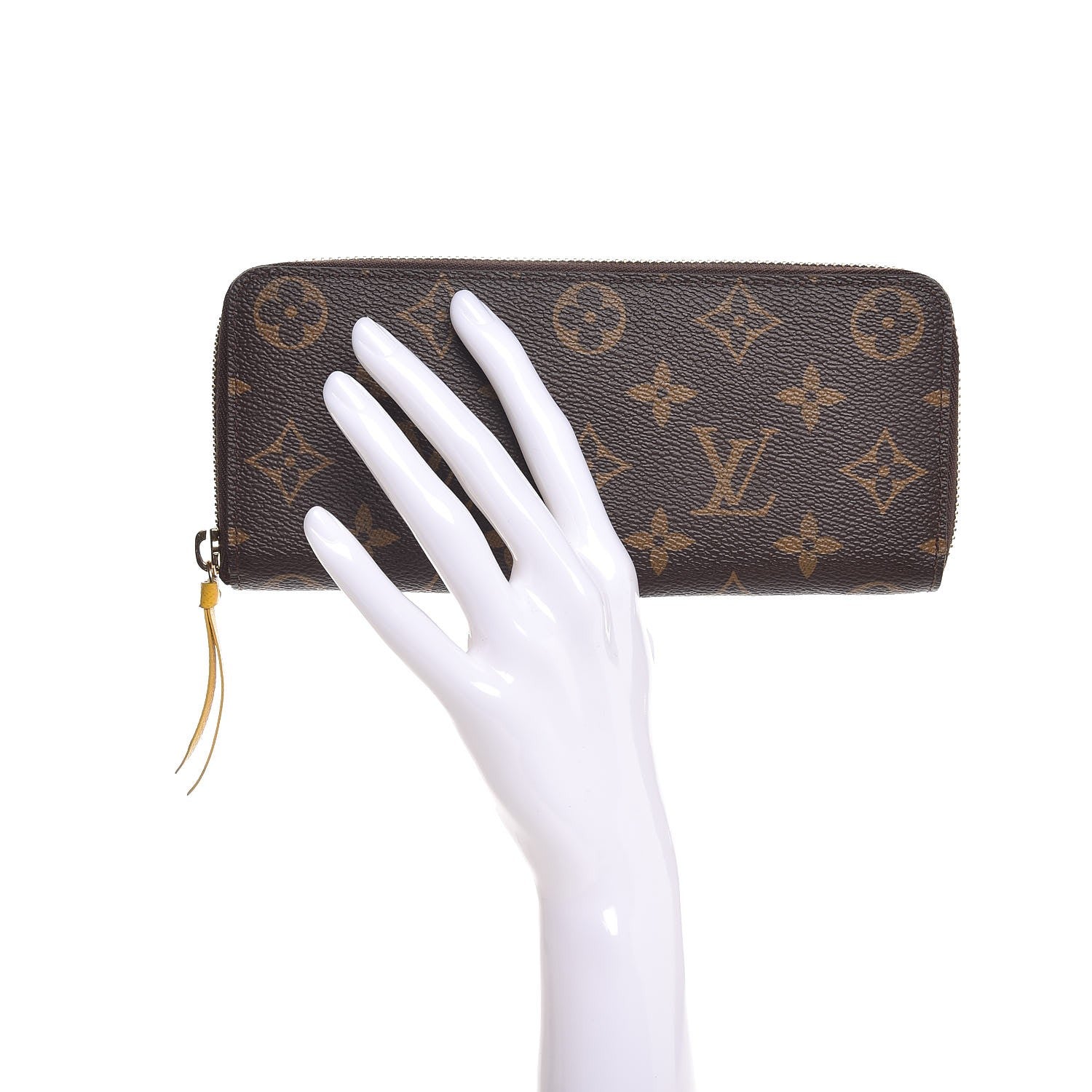 Louis Vuitton Monogram Clemence Wallet Jonquille 2 of 7