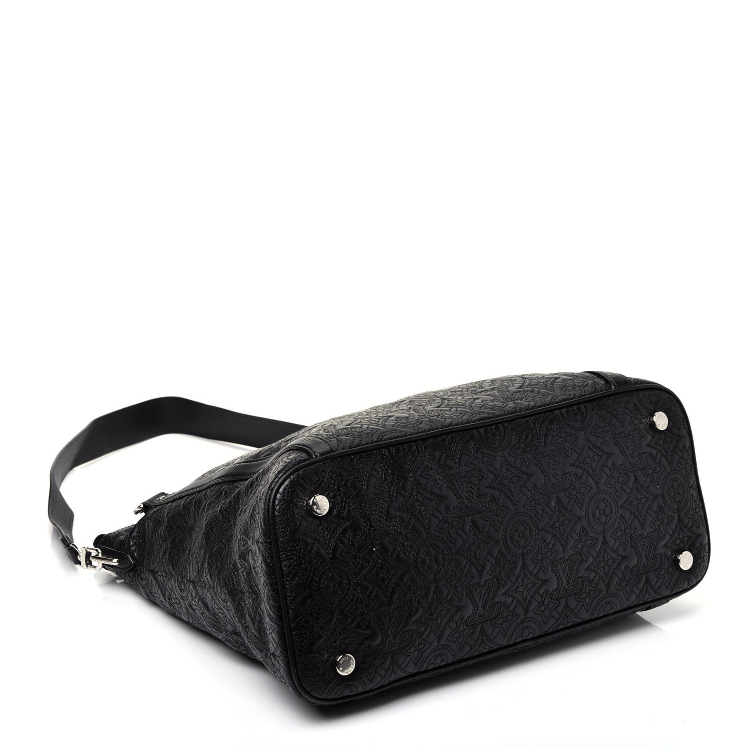 Louis Vuitton Monogram Lambskin Antheia Ixia MM Black 4 of 9