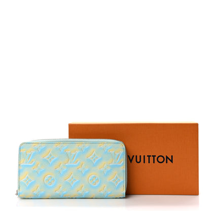 Louis Vuitton Empreinte Monogram Summer Stardust Zippy Wallet Water Green 7 of 7