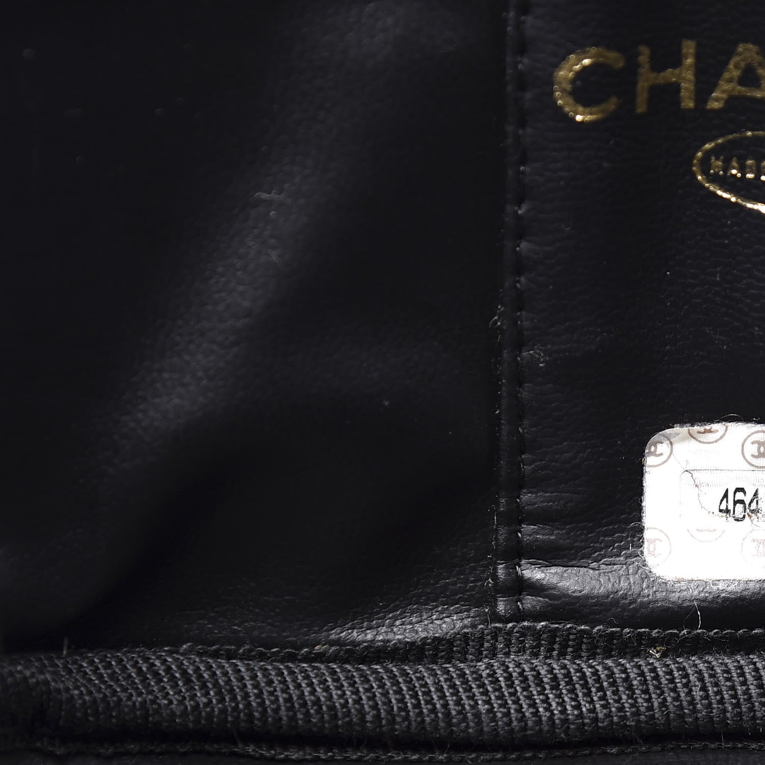 Chanel Caviar CC Vanity Cosmetic Case Black 8 of 11