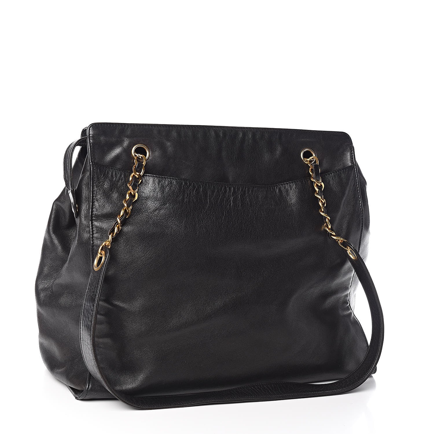 Chanel Lambskin CC Shoulder Bag Black 3 of 13