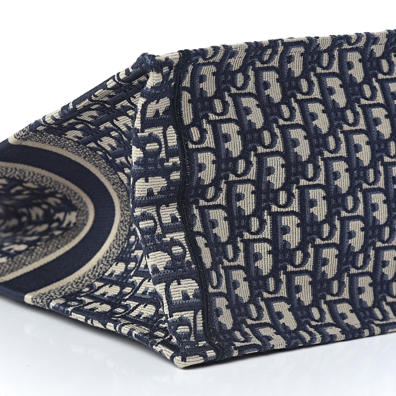 Christian Dior Oblique Book Tote Blue Multicolor 9 of 11