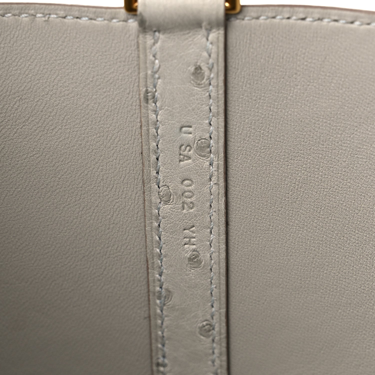 Hermes Ostrich Picotin Lock 18 Gris Perle 7 of 9