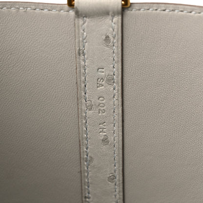 Hermes Ostrich Picotin Lock 18 Gris Perle 7 of 9
