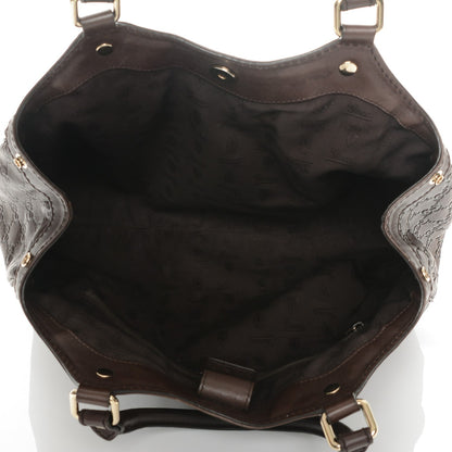 Gucci Guccissima Medium Sukey Tote Chocolate 5 of 11