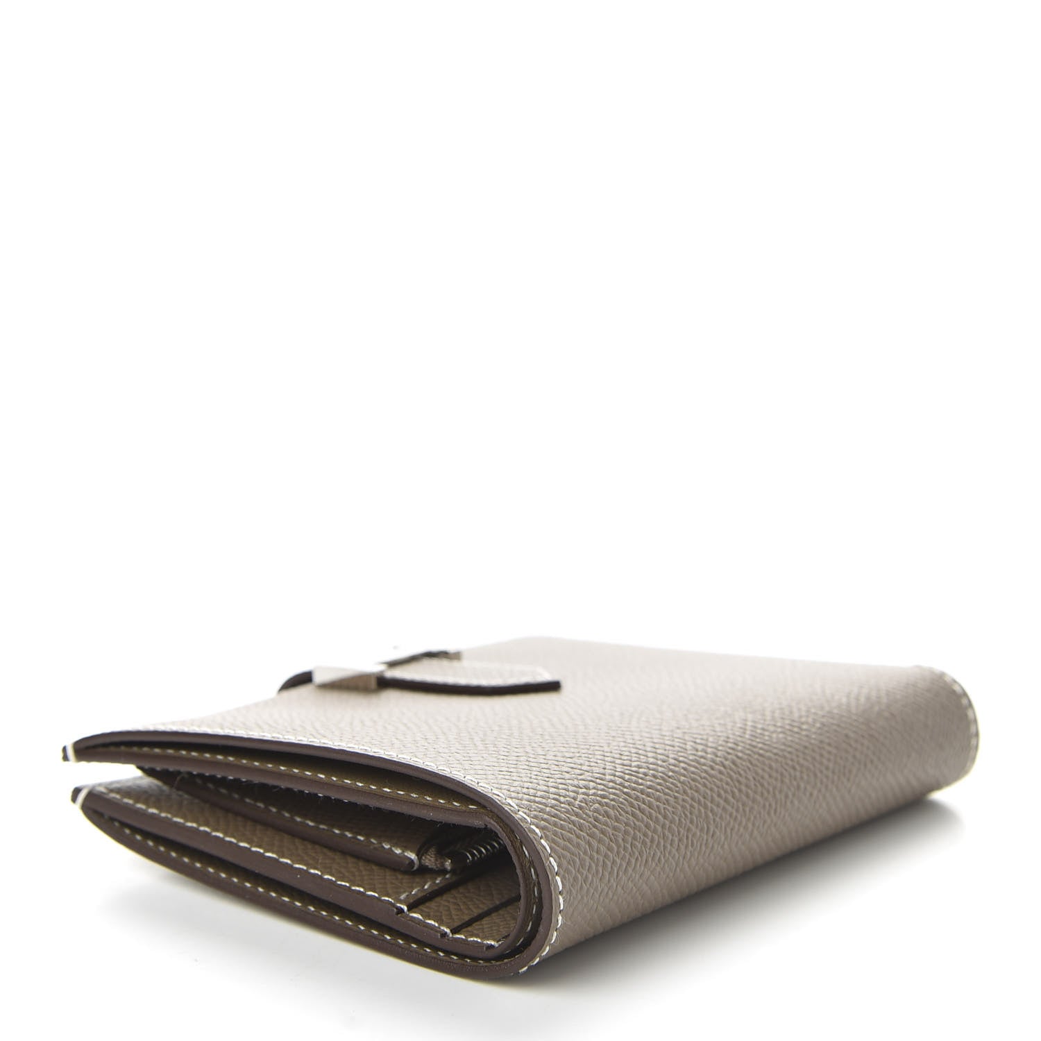 Hermes Epsom Bearn Compact Wallet Etoupe 4 of 7