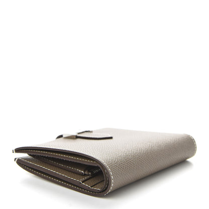 Hermes Epsom Bearn Compact Wallet Etoupe 4 of 7