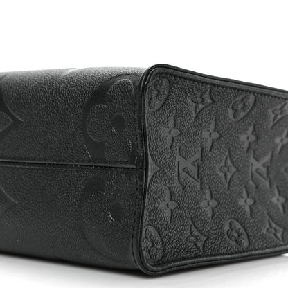 Louis Vuitton Empreinte Monogram Giant Onthego PM Black 8 of 8