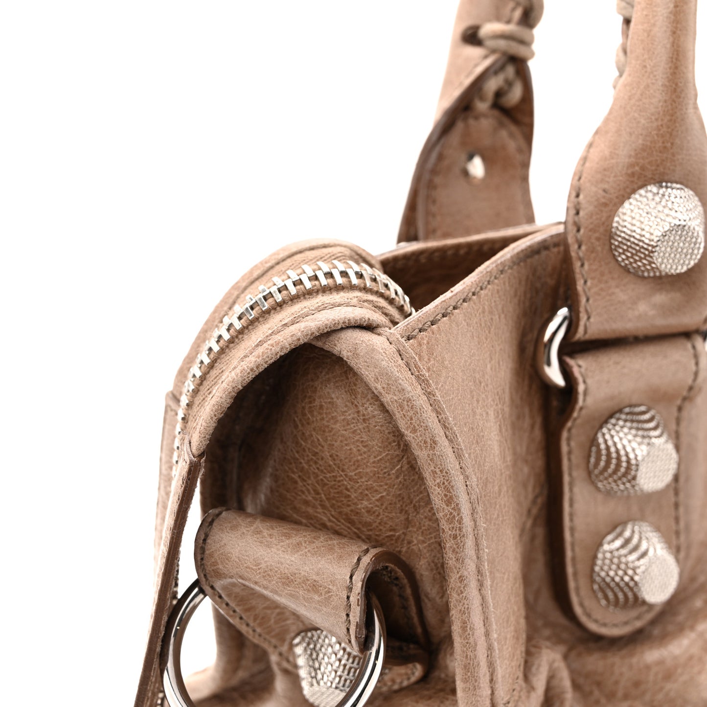 Agneau Giant 21 Silver Hardware City Seigle