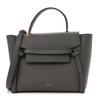 Celine Baby Grained Calfskin Micro Belt Bag Grey 1 of 12