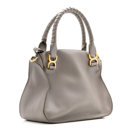 Chloe Calfskin Medium Marcie Satchel Cashmere Grey 3 of 16