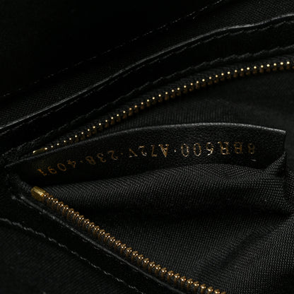 Fendi Nappa FF 1974 Embossed Baguette Black 7 of 10