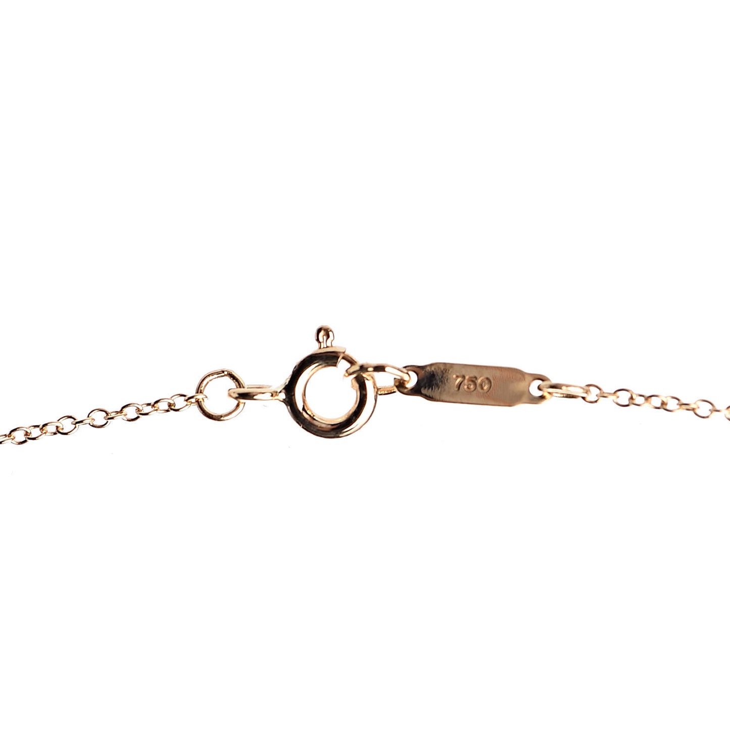 18K Yellow Gold Metro Oval Pendant Necklace