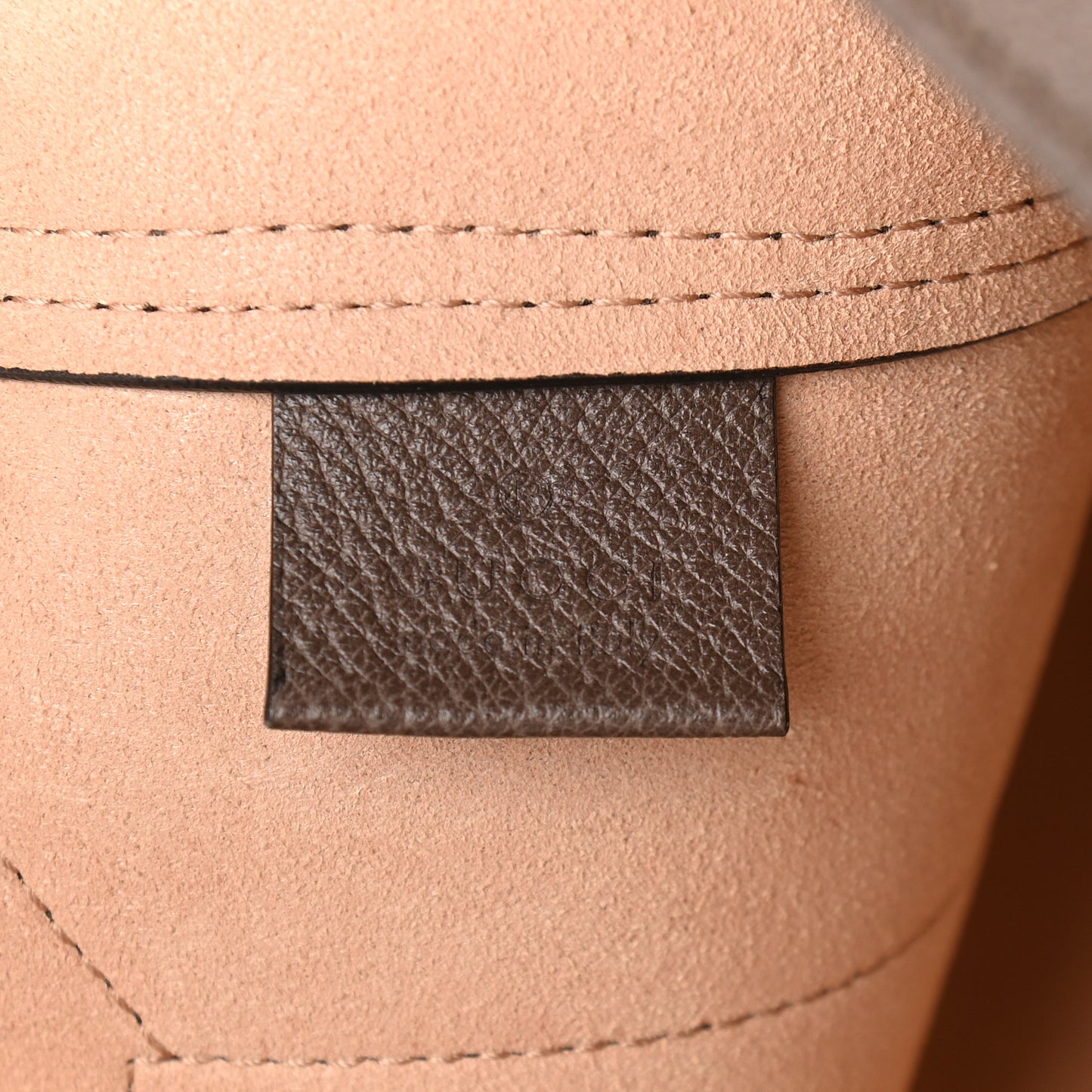 GG Supreme Monogram Web Large DIY Ophidia Vertical Shopping Tote Brown