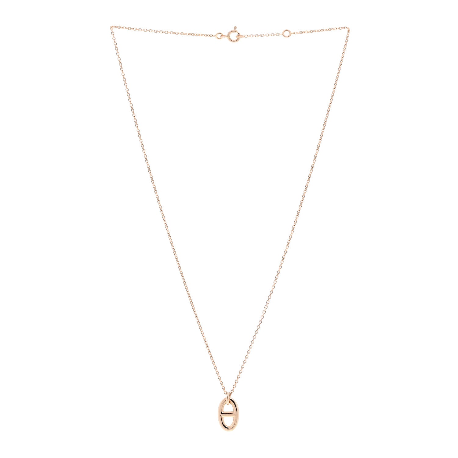 Hermes 18K Rose Gold PM Farandole Pendant Necklace 3 of 6