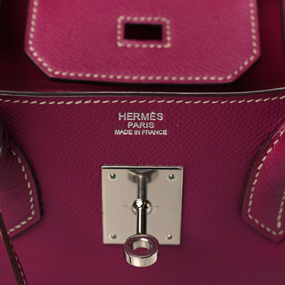 Hermes Epsom Candy Birkin 30 Tosca Rose Tyrien 6 of 10