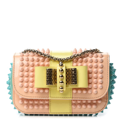 Christian Louboutin Patent Spiked Sweety Charity Crossbody Bag Multicolor 1 of 10