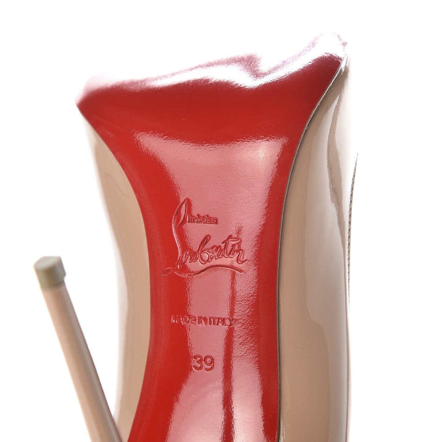 Patent Corneille 100 Pumps 39 Nude